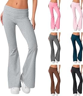 Women Flare Leggings High Waist