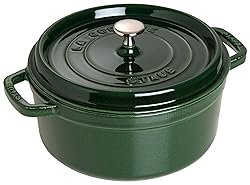 STAUB Cast Iron 5-qt Round Cocotte